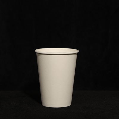 Single Wall Leak proof Disposable Paper Cup For Cold Drink Juice Paper Cup Customized Printing