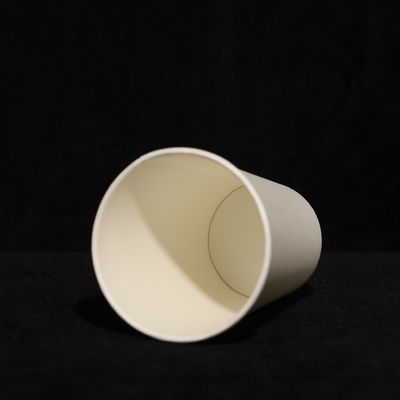 Single Wall Leak proof Disposable Paper Cup For Cold Drink Juice Paper Cup Customized Printing