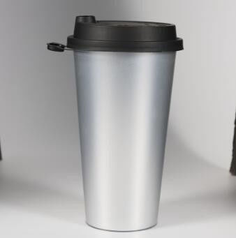 17OZ Round White Plastic PP Cup Disposable Cup For Juice Beverage Coffee Boba Tea