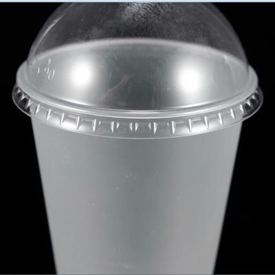 500ml Round Clear Plastic PP Cup Containers With Lids Eco Friendly Drinking Cups