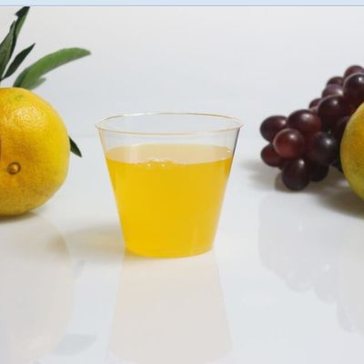 5OZ FDA Transparent PS Disposable Cups Customizable Service Durability SGS Certified