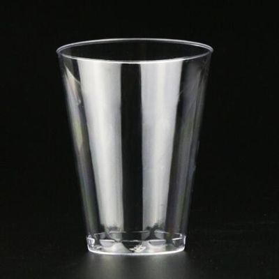 Durable PS Plastic Cups with Customizable Logo for Beverage Packaging