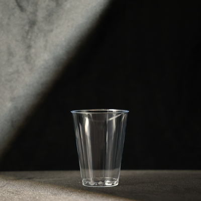 8 Oz Round Disposable FDA PS Plastic Cups with Custom Logo Print