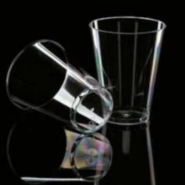 Durable PS Plastic Disposable Cup 240ML For Hot And Cold Juice / Beverage