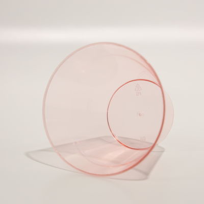 270ML Kapasite PS Plastik Tek kullanımlık bardak 11g Ağırlık Sıcak ve Soğuk İçkiler İçin