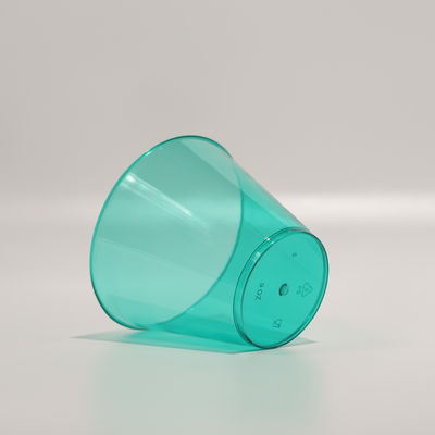 6كيلوغرامات وزن الحزمة كؤوس بلاستيكية معتمدة من قبل منظمة الصحة العالمية