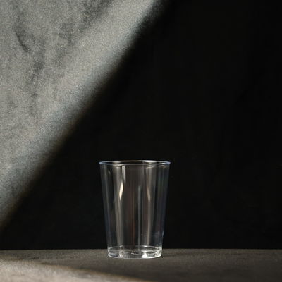 Tazas PS de plástico impresas con logotipo personalizado de 300 ml para bebidas calientes y frías en fiestas, al aire libre