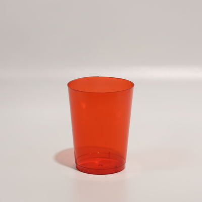 FDA Certified Round Disposable Plastic PS Cups With Color For Juice