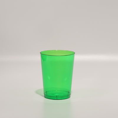 300ML Colorful PS Plastic Disposable Water Snack Cups For Juice and Water