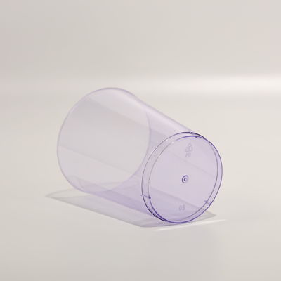 FDA Approved Disposable PS Plastic Cups with Custom Logo Printing for Juice
