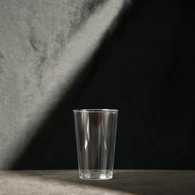 Lightweight Clear Plastic Disposable Cup For Hot And Cold Beverages 12OZ Volume