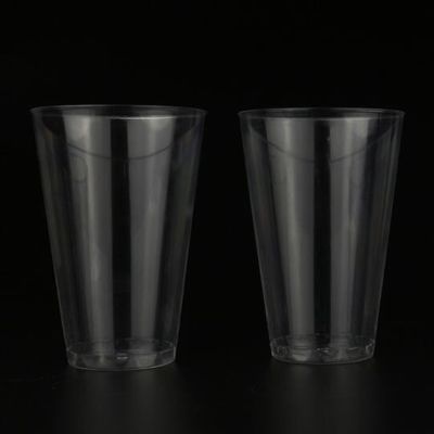 Transparent Plastic PS Packaging Cups For Hygienic Drinkware Customized Logo