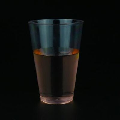 Round Clear PS 14OZ Disposable Plastic Cup For Hot And Cold Beverages