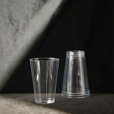 420ML Crystal Clear PS Plastic Cups Disposable Cups For Hot And Cold Drinks In Party
