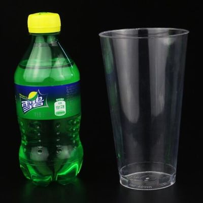FDA Approved Round PS Plastic Cups 25.5g For Restaurants Party Cafes