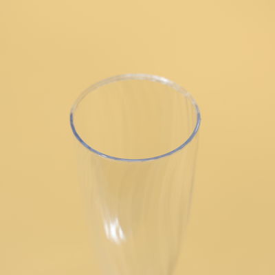 パーティーのカスタマイズされた印刷のためのシャンパンのための使い捨て透明のPSプラスチックカップ