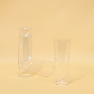 9OZ PS Прозрачные пластиковые чашки для горячих и холодных напитков на вечеринках