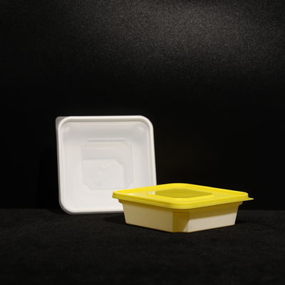 Reusable Stackable PP Hard Plastic Lunch Box Disposable For Snack