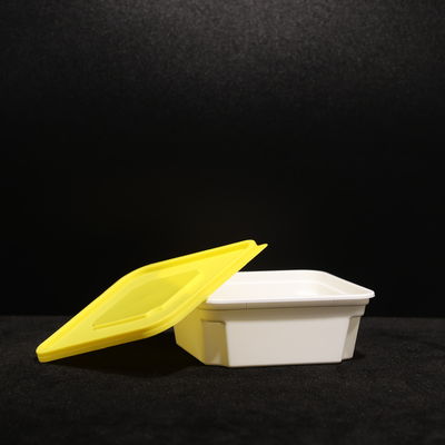 Stackable Eco Friendly Disposable Lunch Boxes Leak Proof PP Food Packaging Box