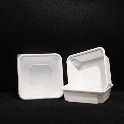 Outdoor Durable PP Lunch Box For Hot And Cold Food With Customization Logo