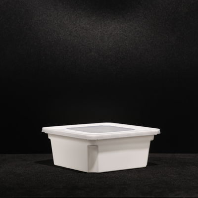 Snap On Leakproof Plastic Divided PP Lunch Box For Easy Picnic And Storage