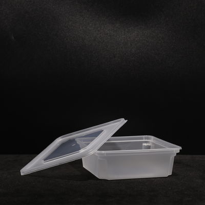 Suitable For Hot And Cold Food Disposable Lunch Box In PP Material