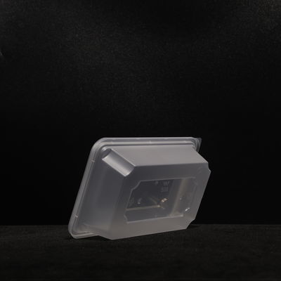 PP Dondurucu Mikrodalga Güvenli Öğle yemeği Kutusu Sıcak Soğuk Yiyecekler için Özel