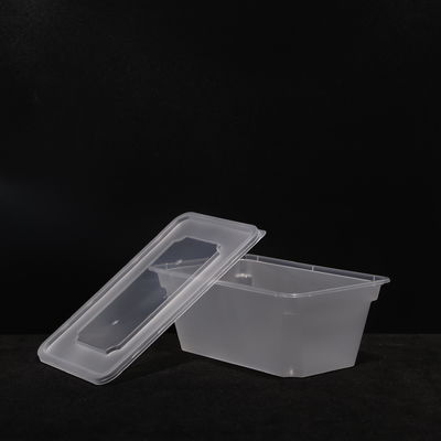 Stackable Plastic PP Lunch Box Disposable Lunch Box For Hot And Cold Food