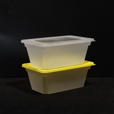 Stackable Plastic PP Lunch Box Disposable Lunch Box For Hot And Cold Food