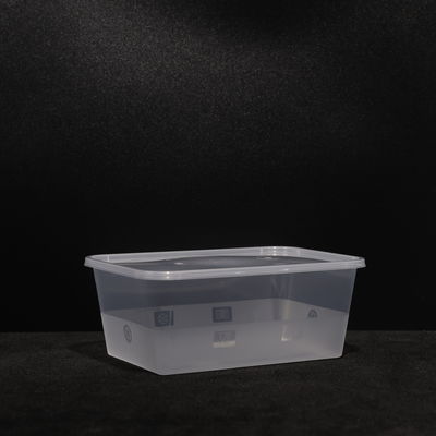 BPA Free Disposable PP Lunch Box for Hot and Cold Food Outdoor