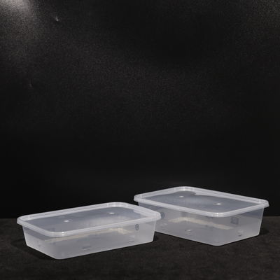 BPA Free Disposable PP Lunch Box for Hot and Cold Food Outdoor