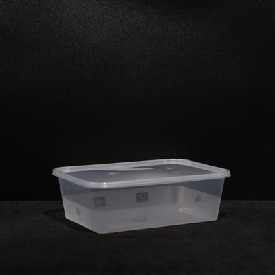 Customized Fast Food Box PP Lunch Box  Stackable for Easy Transport