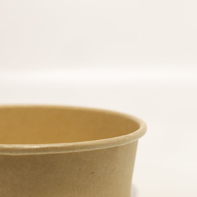 1000ml Cardboard Paper Packaging Box Takeaway Containers CMYK / Pantone Color