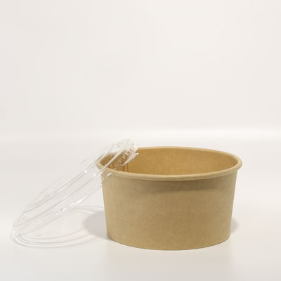 Customized Printed Food Packing Paper Box Recyclable Brown Cardboard Food Boxes Paper Bowl