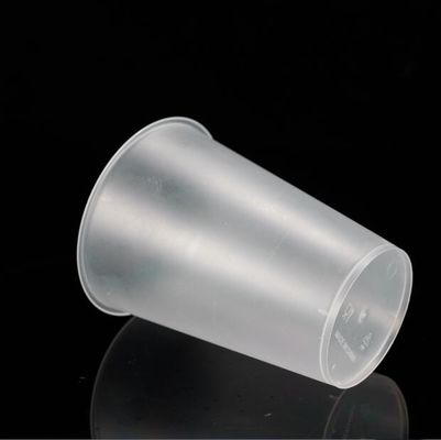 Özel Logo Yuvarlak Tek kullanımlık Restoranlar için Kapaklı Plastik Kupa