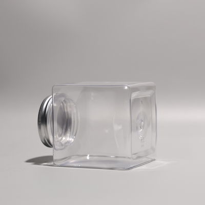 Customized Logo Square 500ml PET Plastic Beverage Bottle