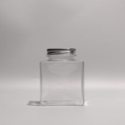 BPA Free 500ml PET Square Shaped Plastic Bottles For Beverage And Coffee