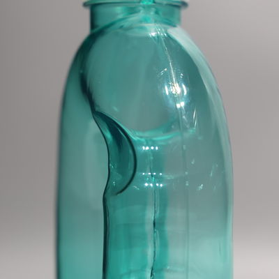 Ring Shape Empty Plastic PET Bottle 500ml With Screw Lid For Juice Beverage
