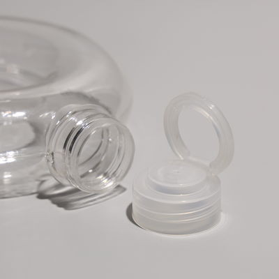 Customized PET Bottle with Ring Shape and Aluminum Lid For Water