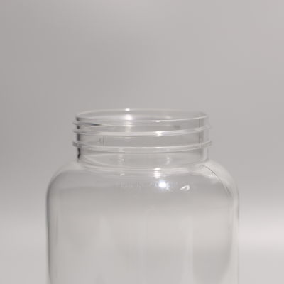 500ml Crystal Clear Transparent PET Plastic Bottles with Screw Lids