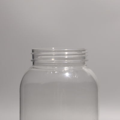500ml Round Clear PET Plastic Bottle For Boba Tea Juice Water Bottle With Lid And Cap