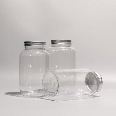 PET Plastic Juice Bottle with Screw On Lid