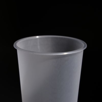 BPA Free Plastic PP Cup For Takeaway Juice Drinking Cup With Customized Logo