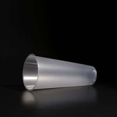 Customized Logo Disposable PP Round  Plastic Cup With Lid For Cold Juice