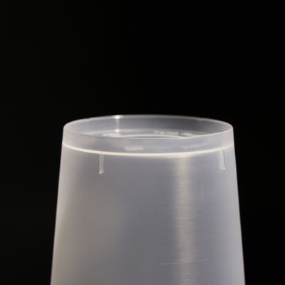 Customized PP Disposable Plastic Drinking Cup with Lid for Cold Drinks