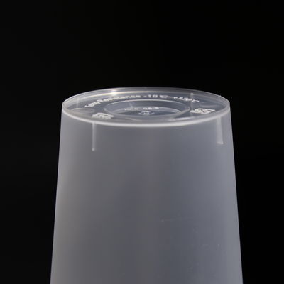 700ml Custom Clear Lid Disposable Plastic Cups For Cold Coffee