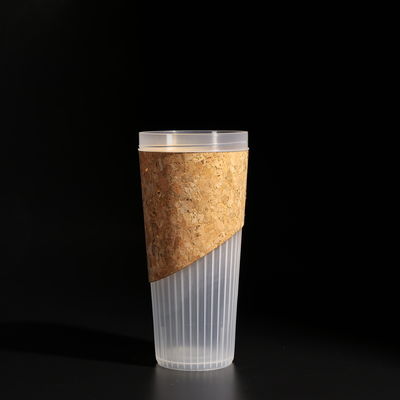 700ml Disposable PP Plastic Cup with Customized Logo For Juice