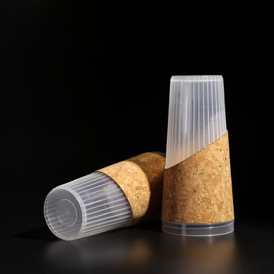 24oz Transparent Disposable Plastic PP Cup with Flat/Dome Lid for Juice/Boba Tea