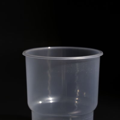 400ml Disposable Plastic PP Cup Dishwasher Safe For Coffee Juice Boba Tea
