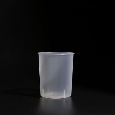 Eco Friendly Round Clear Plastic PP Cup 700ml Disposable PP Cup FDA Certified